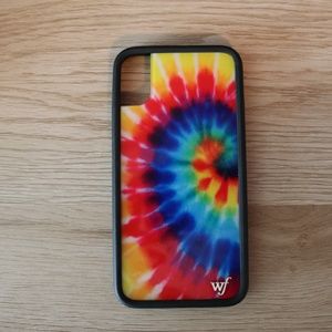 Tye Dye Case, iPhone X/XS, Wildflower